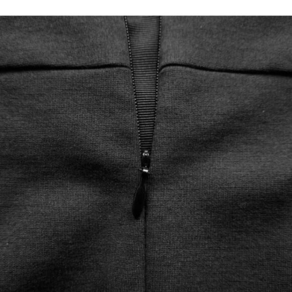 Ann Taylor Black Gray Color Block Ponte Knit Pencil Skirt Size 4 NWOT - Picture 4 of 6